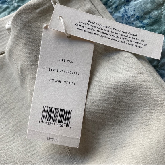 Vince trousers NWT size XXS (size 0) - Picture 6 of 8